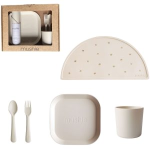 Coffret repas en silicone l Ivoire