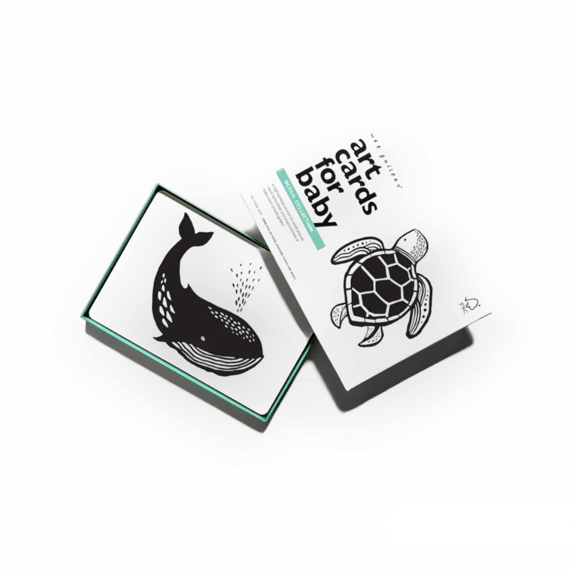 Cartes noir & blanc | Océan