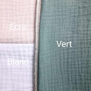 Couverture gaze de coton – Vert