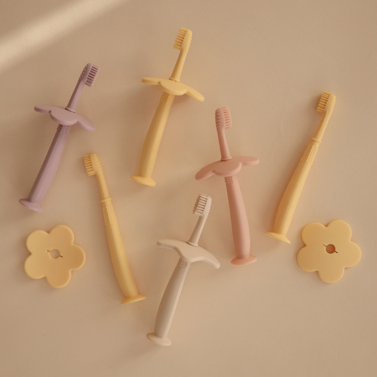 Brosse a dents d’apprentissage – Jaune – Image 2