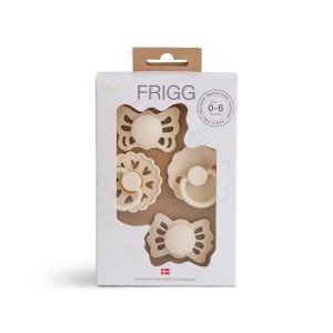 Lot de 4 Sucettes First Crème de Frigg