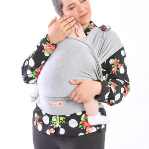 Écharpe de portage avec ceinture de soutien lombaire