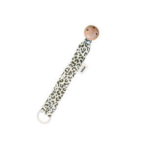 Attache tétine Léopard l kaki