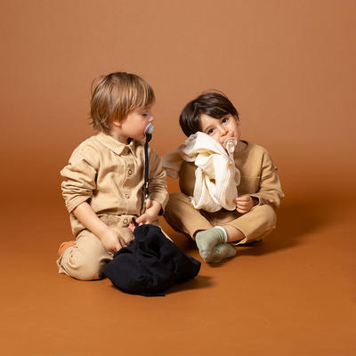 Attache tétine Bebel l Rose – Image 2