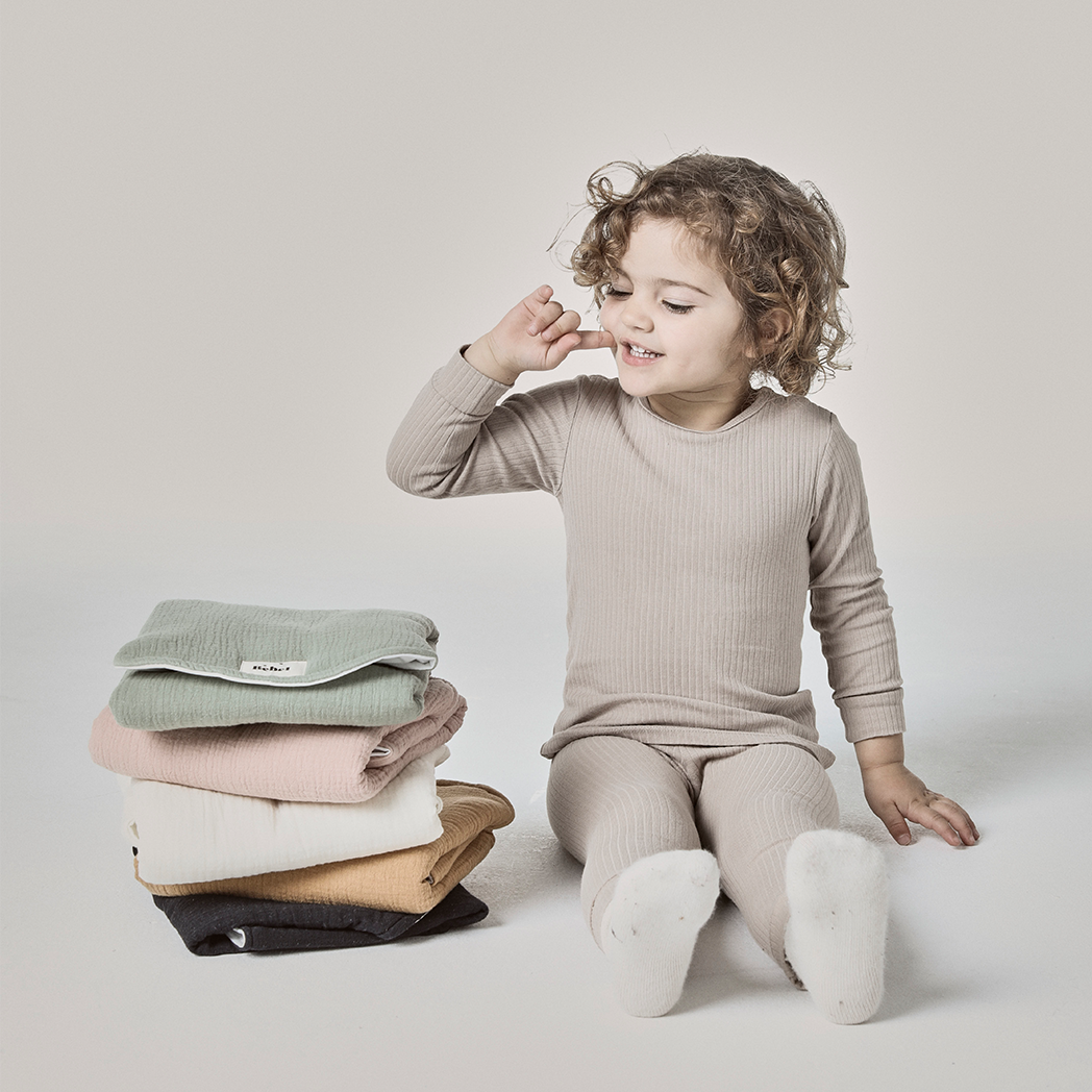 Matelas à langer nomade « Comme un bonbon » – Vieux rose – Image 2