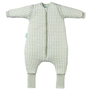 Gigoteuse Avec pieds et Manches amovibles l Vichy vert