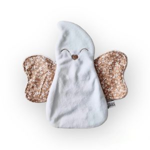 Doudou d’aide à la séparation | Bee Boo feuilles roses