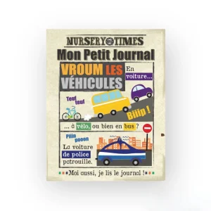 Mon journal en Tissus l Les Véhicules