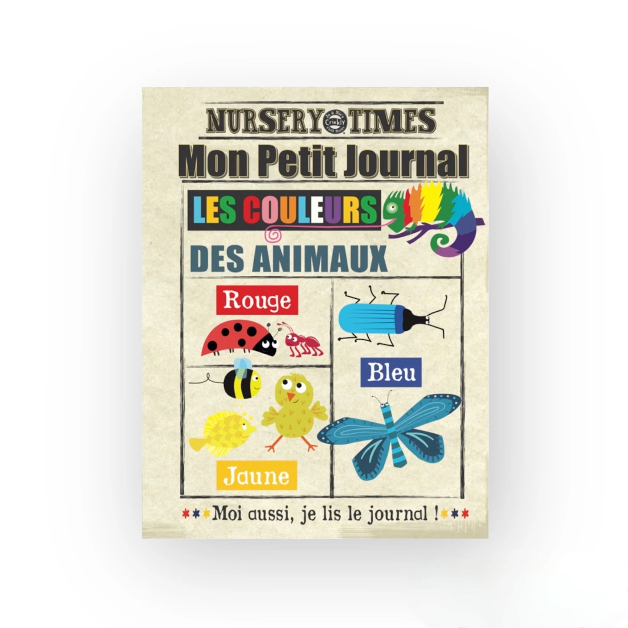 Mon journal en tissu l Les couleurs