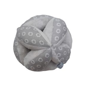 Balle de préhension – ronds gris