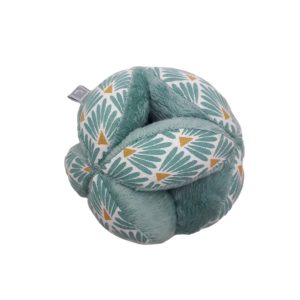 Balle de préhension – écailles bleu givré