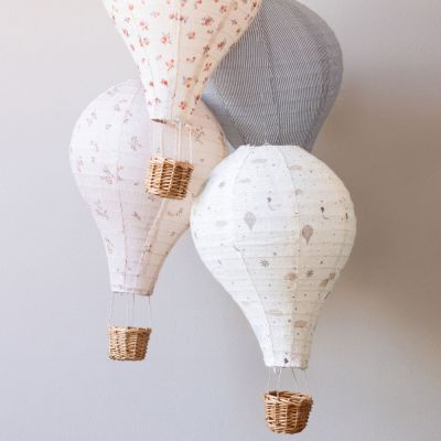 Abat-jour Montgolfière – Stripes Blue – Image 3