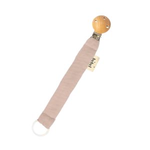 Attache tétine Bebel l Rose