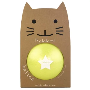 Ballon pour enfant RATATAM 15cm Summer jaune