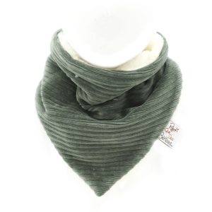 Bandana en Velours l Kaki