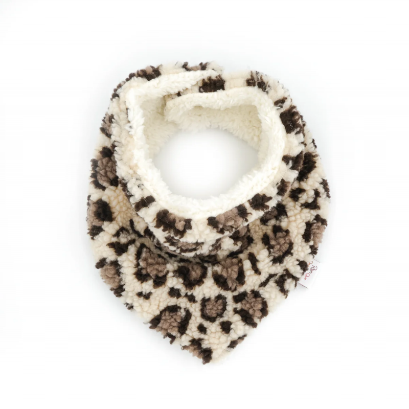 Bandana en Velours l Léopard