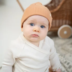Bonnet bébé MINIMALISMA en coton biologique Nope