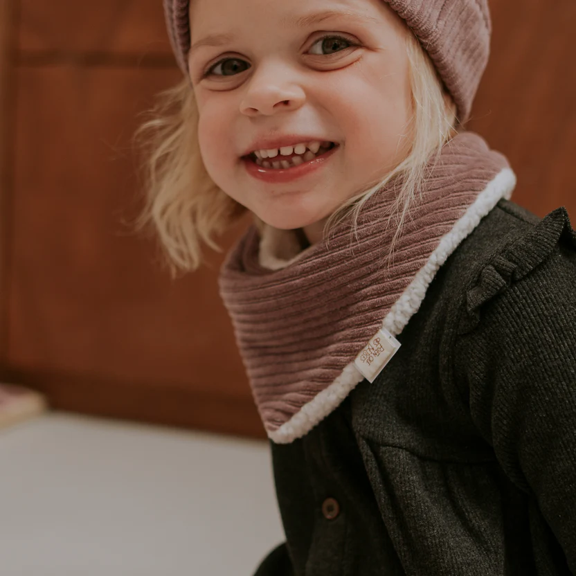 Bandana en Velours l Parme – Image 2