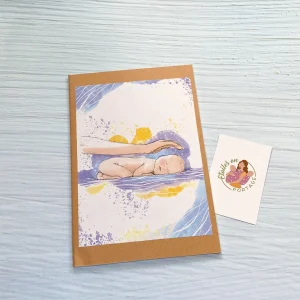 Carnet de notes avec illustration Mon Bébé