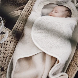 Couverture enveloppante ALWERO en laine mérinos Wingy Duo/Wikkeldeken