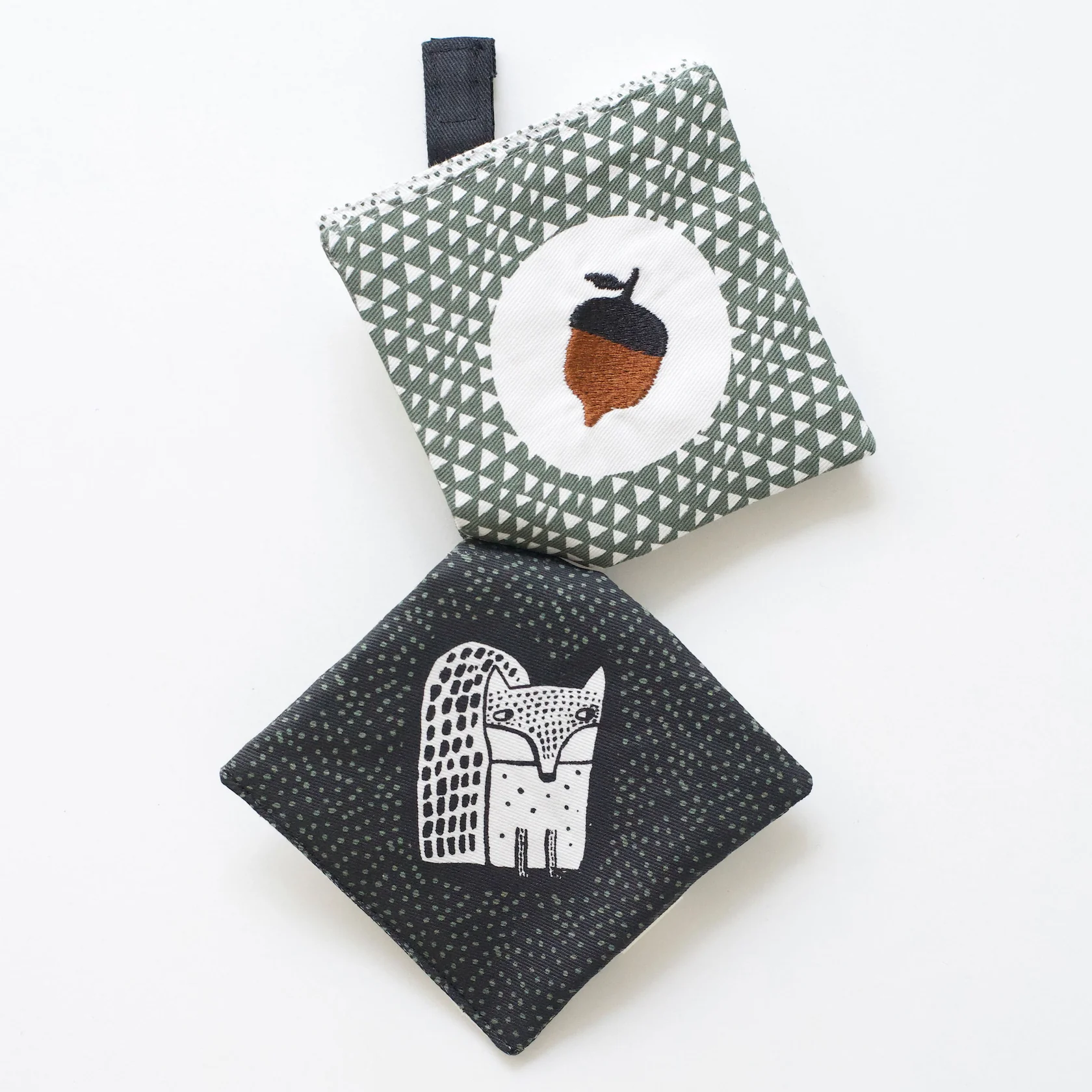 Livre sensoriel en tissu pour poussette WEE GALLERY Dans la Forêt – Image 3