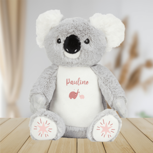 Peluche Personnalisée Koala prénom & motifs