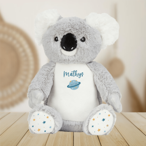 Peluche Personnalisée Koala prénom & motifs