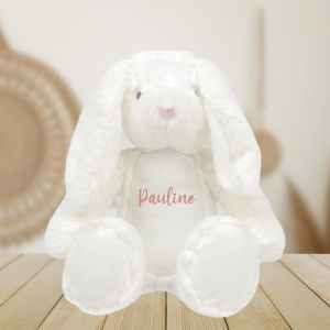 Peluche Personnalisée Lapin prénom