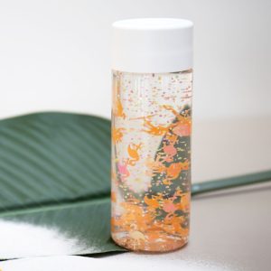 Bouteille Sensorielle – Flamants Oranges