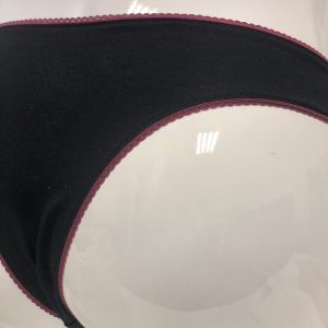 Pack Éco Tanga Noir/Bordeaux