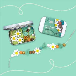 Kit créatif création bracelet marguerite COTTON TWIST Daisy (1 bracelet)