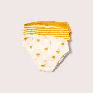 Pack slips enfant en coton biologique LITTLE GREEN RADICALS Little Duck