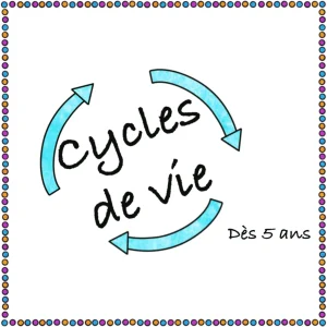 Livre d’activités enfant LEHA ACTIVITIES Cycles de vie