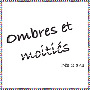 Livre d’activités enfant LEHA ACTIVITIES Ombres et moitiés