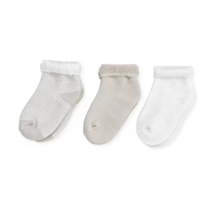Lot 3 paires de chaussettes l Beige