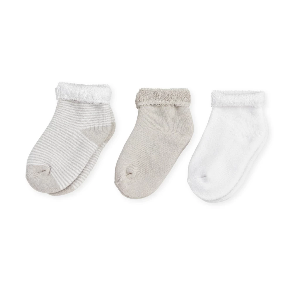 Lot 3 paires de chaussettes l Beige