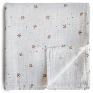 Maxi lange en coton bio Sparrows l Mushie