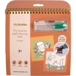 Mon livre de coloriage à l&rsquo;eau Forêt