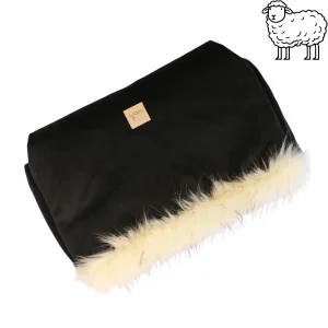 Moufles pour poussette en laine de mouton BABYLY Cream (chaleur & confort) (Copie)