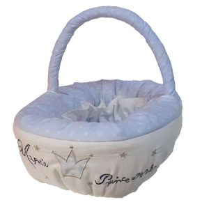 Panier de naissance Bleu