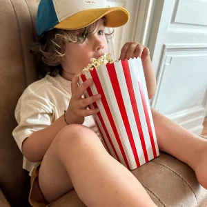 Casquette enfant et adulte POULE PARTY Pop corn