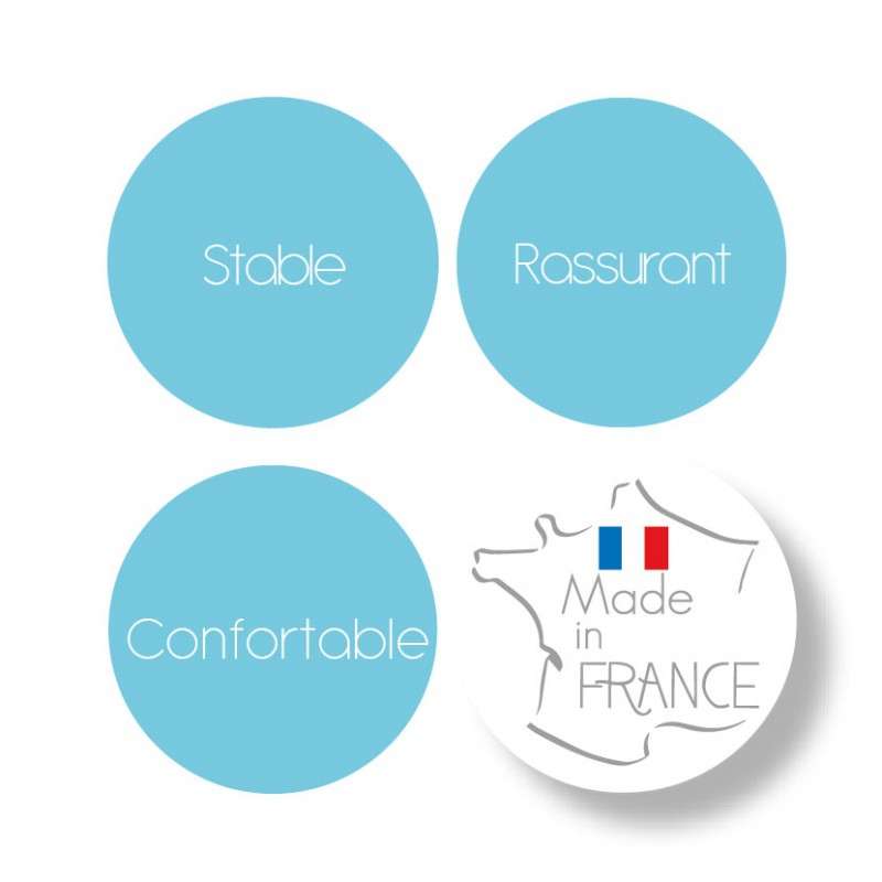 Réducteur WC Kiddyloo marron glacé/ blanc – Thermobaby – Image 3