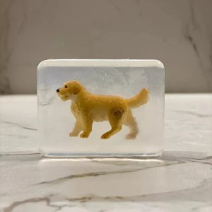 Savon transparent artisanal – Chien – Ludi Soap