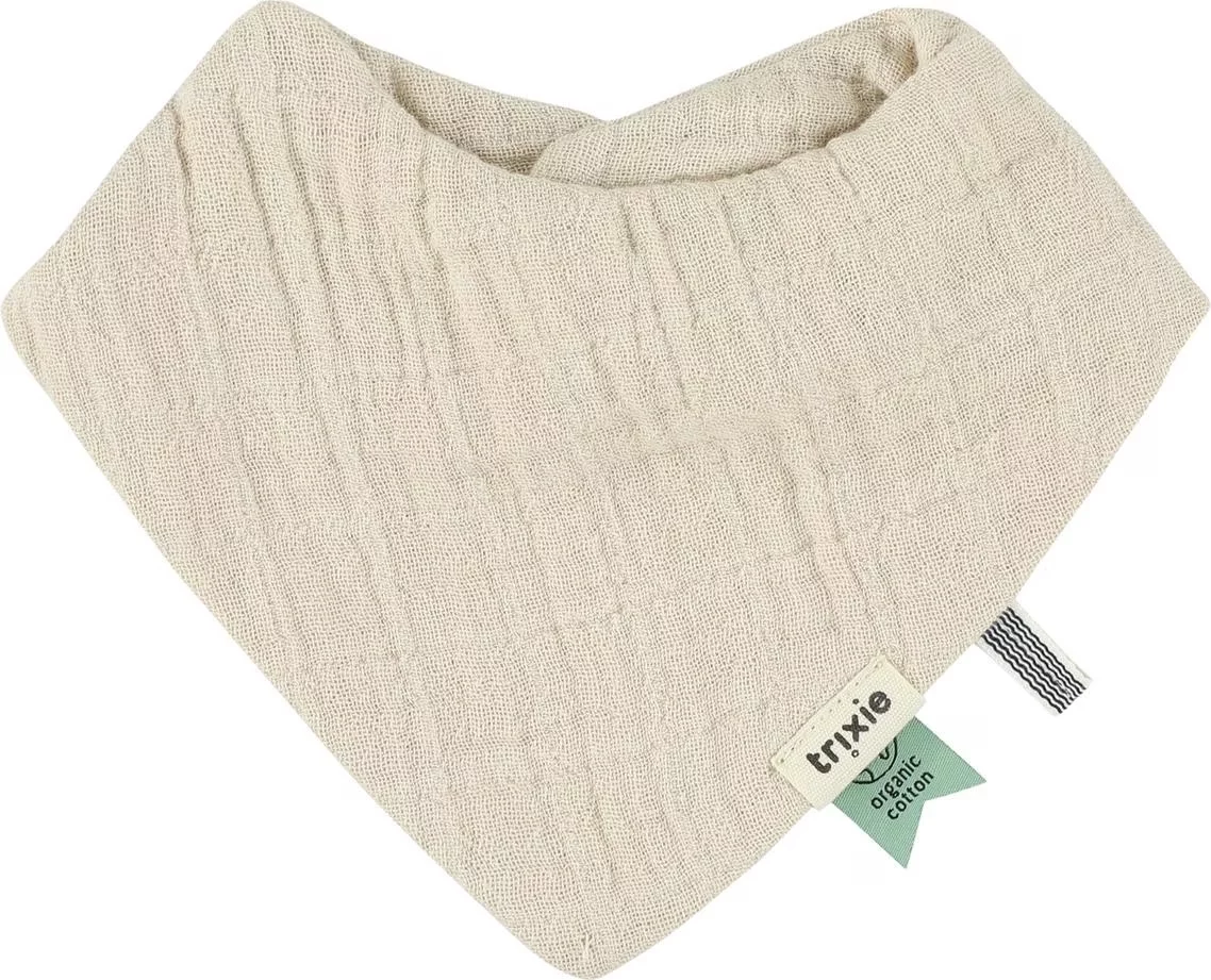 Bavoir/bandana en coton biologique TRIXIE Fierce Fox (set de 3 pièces) – Image 4