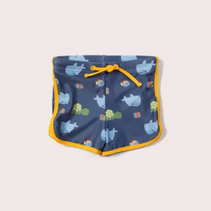 Shorts de bain anti-UV 50+ LITTLE GREEN RADICALS Sealife