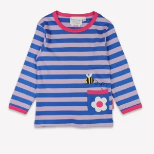 T-shirt enfant en coton bio TOBY TIGER Motif petites fleurs