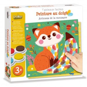 Peinture au doigt « Animaux de la campagne »