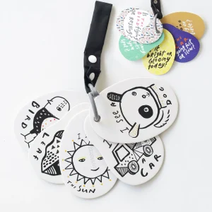 Cartes d’Éveil pour Poussette WEE GALLERY Je vois en promenade