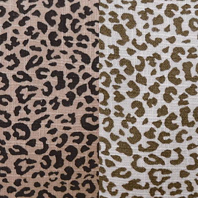 Attache tétines Bebel léopard l Marron – Image 2